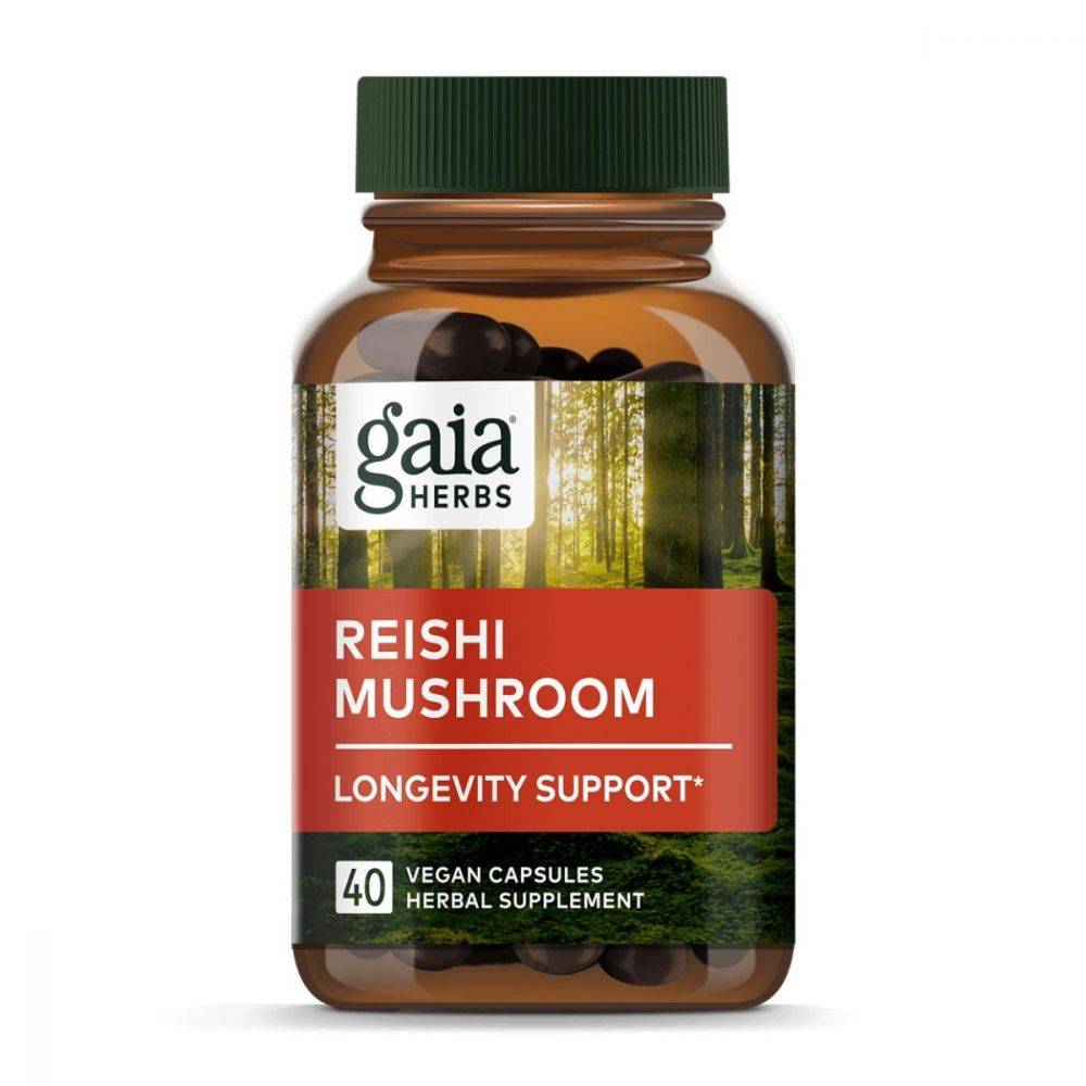 Gaia Mushroom Reishi 40 caps