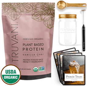 Truvani Vanilla Chai Protein Powder