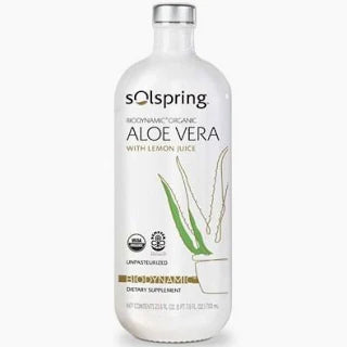 Solspring Aloe Vera Biodynamic & Organic 23.6 fl oz