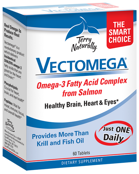 Terry Naturally Vectomega Omega 3  60 Tabs
